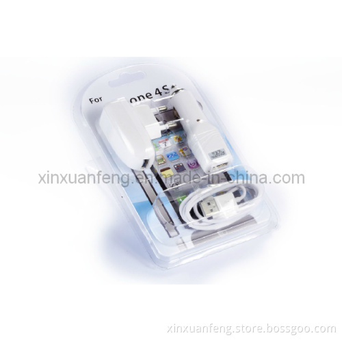 3 in 1 Charger Kit for iPhone 4S (XF-CK-024)